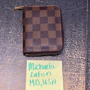 Louis Vuitton Zippy Coin Purse DE